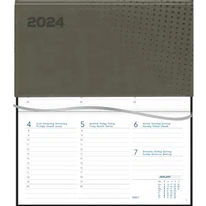 Agenda Novoplan 2024 grijs
