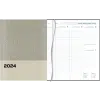 Agenda Plan-a-week 2024 gebonden Grijs